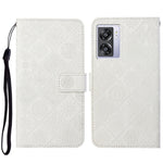 Custodia per cellulare in pelle con motivo goffrato stile etnico, For OPPO A57 2022, For OPPO Reno8, For OPPO Reno8 Pro