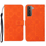 Custodia per cellulare in pelle con motivo goffrato stile etnico, For Samsung Galaxy S23 5G, For Samsung Galaxy S23+ 5G, For Samsung Galaxy S23 Ultra 5G