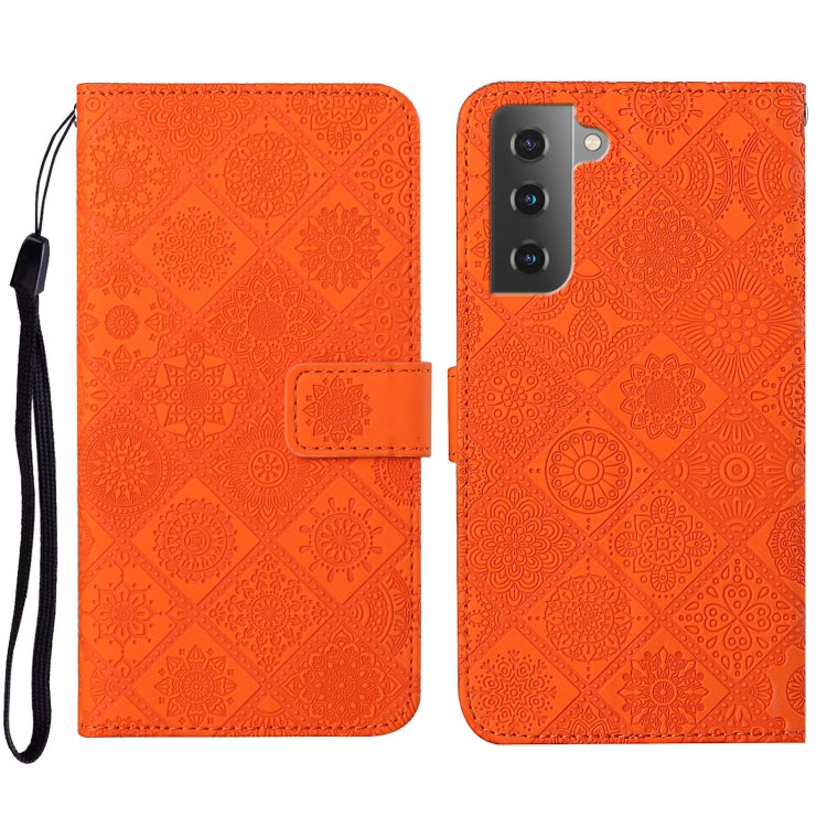 Custodia per cellulare in pelle con motivo goffrato stile etnico, For Samsung Galaxy S23 5G, For Samsung Galaxy S23+ 5G, For Samsung Galaxy S23 Ultra 5G