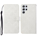 Custodia per cellulare in pelle con motivo goffrato stile etnico, For Samsung Galaxy S23 5G, For Samsung Galaxy S23+ 5G, For Samsung Galaxy S23 Ultra 5G
