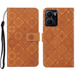 Custodia per cellulare in pelle con motivo goffrato stile etnico, For vivo Y16, For vivo Y22s, For Xiaomi Redmi A1