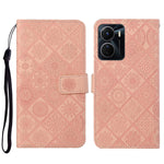 Custodia per cellulare in pelle con motivo goffrato stile etnico, For vivo Y16, For vivo Y22s, For Xiaomi Redmi A1