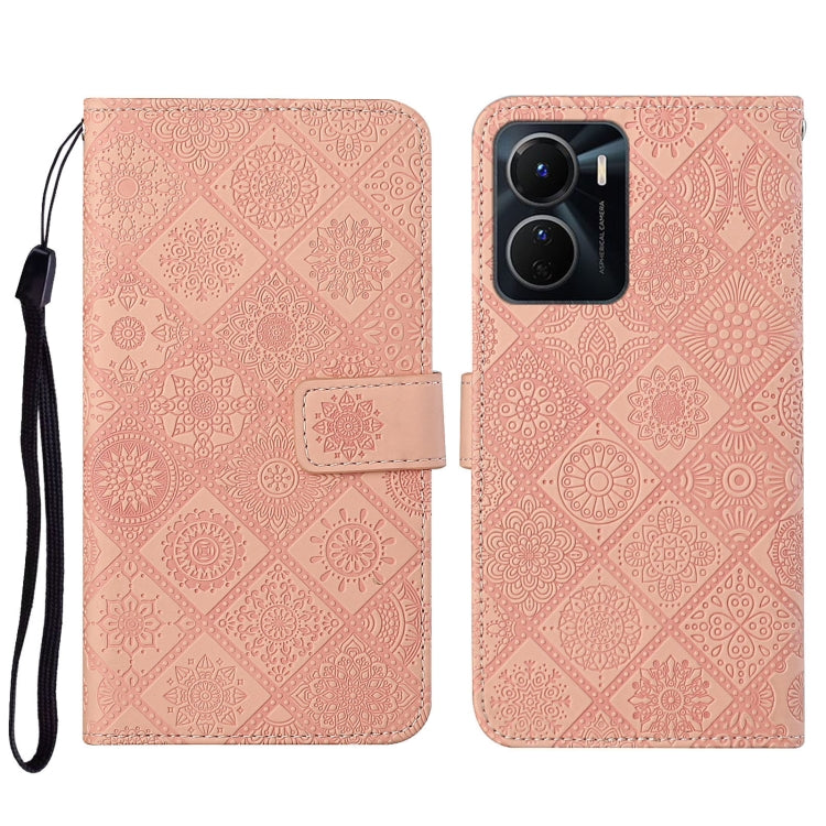 Custodia per cellulare in pelle con motivo goffrato stile etnico, For vivo Y16, For vivo Y22s, For Xiaomi Redmi A1