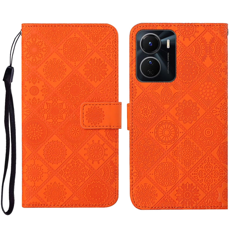 Custodia per cellulare in pelle con motivo goffrato stile etnico, For vivo Y16, For vivo Y22s, For Xiaomi Redmi A1