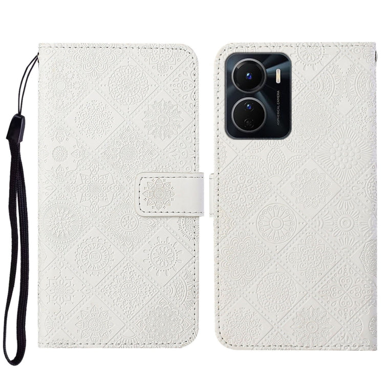 Custodia per cellulare in pelle con motivo goffrato stile etnico, For vivo Y16, For vivo Y22s, For Xiaomi Redmi A1