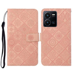 Custodia per cellulare in pelle con motivo goffrato stile etnico, For vivo Y16, For vivo Y22s, For Xiaomi Redmi A1