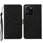 Custodia per cellulare in pelle con motivo goffrato stile etnico, For vivo Y16, For vivo Y22s, For Xiaomi Redmi A1