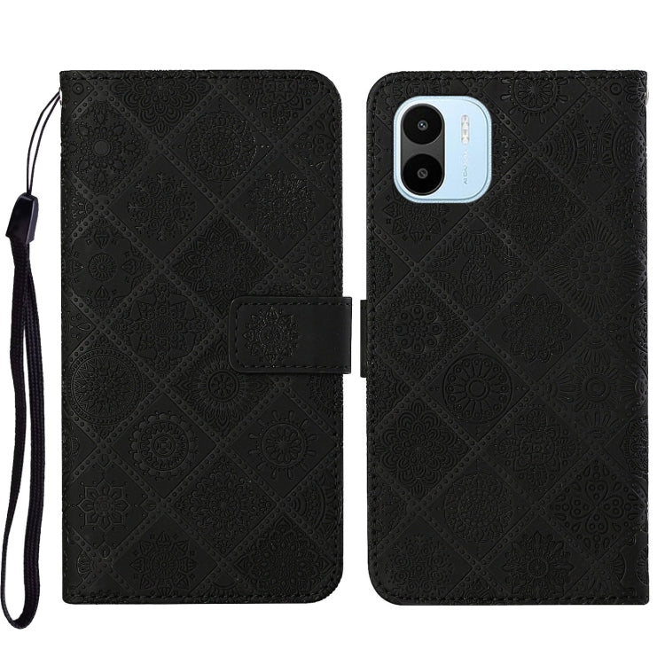Custodia per cellulare in pelle con motivo goffrato stile etnico, For vivo Y16, For vivo Y22s, For Xiaomi Redmi A1
