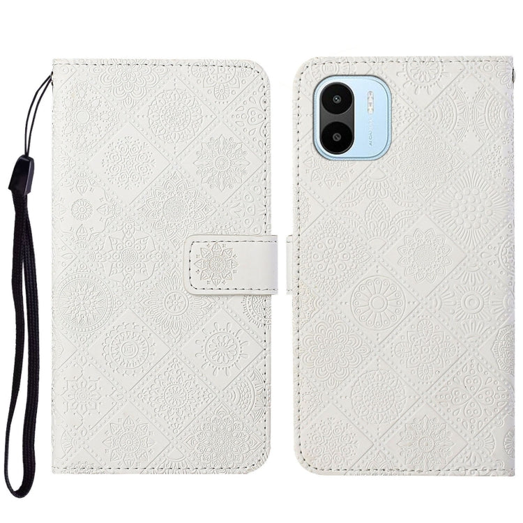 Custodia per cellulare in pelle con motivo goffrato stile etnico, For vivo Y16, For vivo Y22s, For Xiaomi Redmi A1
