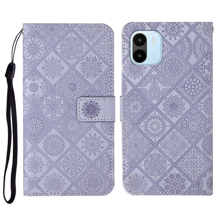 Custodia per cellulare in pelle con motivo goffrato stile etnico, For vivo Y16, For vivo Y22s, For Xiaomi Redmi A1