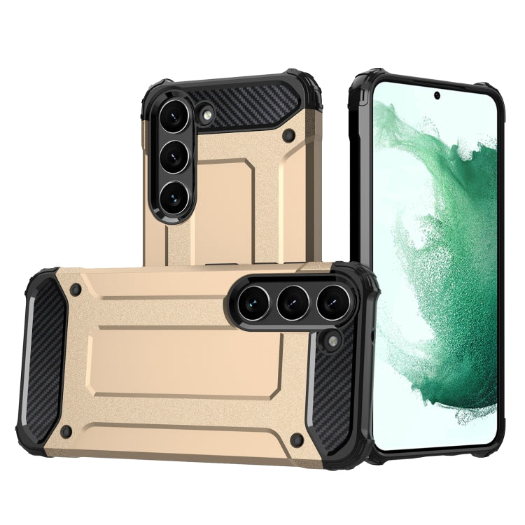 Custodia rigida per PC in TPU con armatura magica, For Samsung Galaxy S23 5G, For Samsung Galaxy S23+ 5G, For Samsung Galaxy S23 Ultra 5G