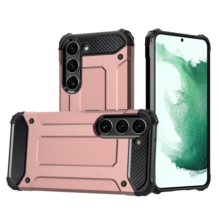 Custodia rigida per PC in TPU con armatura magica, For Samsung Galaxy S23 5G, For Samsung Galaxy S23+ 5G, For Samsung Galaxy S23 Ultra 5G
