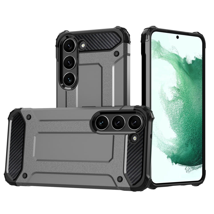 Custodia rigida per PC in TPU con armatura magica, For Samsung Galaxy S23 5G, For Samsung Galaxy S23+ 5G, For Samsung Galaxy S23 Ultra 5G