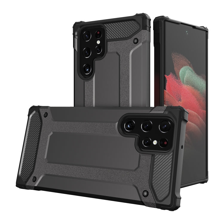 Custodia rigida per PC in TPU con armatura magica, For Samsung Galaxy S23 5G, For Samsung Galaxy S23+ 5G, For Samsung Galaxy S23 Ultra 5G