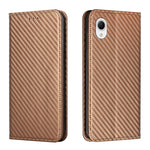 Custodia per telefono in pelle con vibrazione magnetica in fibra di carbonio, For Samsung Galaxy A14 5G, For Samsung Galaxy A23e, For OPPO A17, For OPPO A57 2022