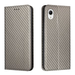Custodia per telefono in pelle con vibrazione magnetica in fibra di carbonio, For Samsung Galaxy A14 5G, For Samsung Galaxy A23e, For OPPO A17, For OPPO A57 2022