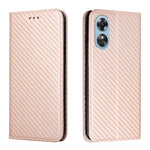 Custodia per telefono in pelle con vibrazione magnetica in fibra di carbonio, For Samsung Galaxy A14 5G, For Samsung Galaxy A23e, For OPPO A17, For OPPO A57 2022