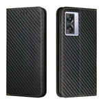 Custodia per telefono in pelle con vibrazione magnetica in fibra di carbonio, For Samsung Galaxy A14 5G, For Samsung Galaxy A23e, For OPPO A17, For OPPO A57 2022