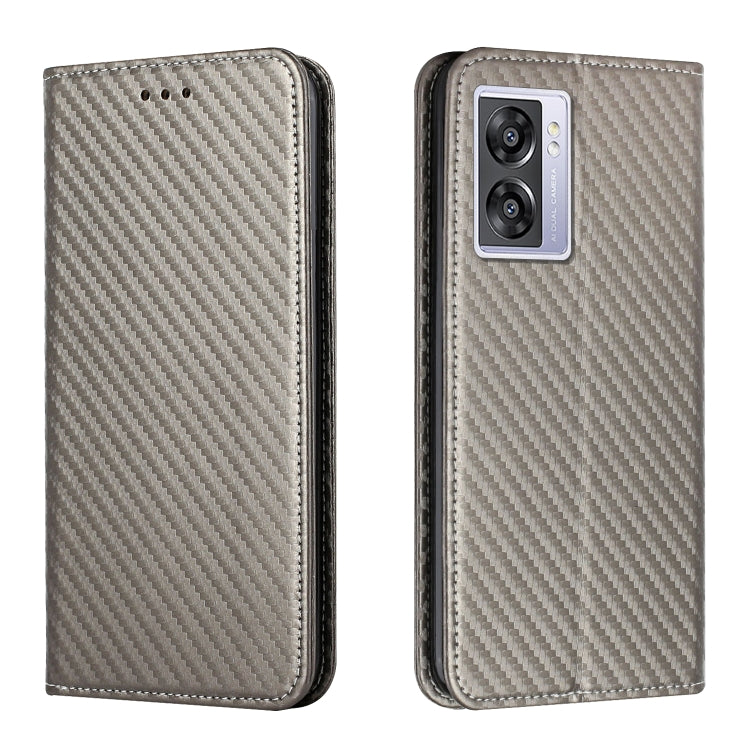 Custodia per telefono in pelle con vibrazione magnetica in fibra di carbonio, For Samsung Galaxy A14 5G, For Samsung Galaxy A23e, For OPPO A17, For OPPO A57 2022