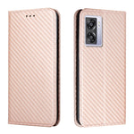 Custodia per telefono in pelle con vibrazione magnetica in fibra di carbonio, For Samsung Galaxy A14 5G, For Samsung Galaxy A23e, For OPPO A17, For OPPO A57 2022