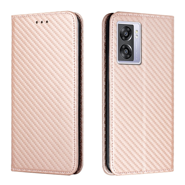Custodia per telefono in pelle con vibrazione magnetica in fibra di carbonio, For Samsung Galaxy A14 5G, For Samsung Galaxy A23e, For OPPO A17, For OPPO A57 2022