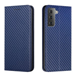 Custodia per telefono in pelle con vibrazione magnetica in fibra di carbonio, For OPPO Reno8, For OPPO Reno8 Pro, For Samsung Galaxy S23 5G, For Samsung Galaxy S23+ 5G