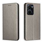 Custodia per telefono in pelle con vibrazione magnetica in fibra di carbonio, For Samsung Galaxy S23 Ultra 5G, For vivo Y16, For vivo Y22s, For Xiaomi Redmi A1