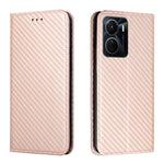 Custodia per telefono in pelle con vibrazione magnetica in fibra di carbonio, For Samsung Galaxy S23 Ultra 5G, For vivo Y16, For vivo Y22s, For Xiaomi Redmi A1
