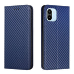 Custodia per telefono in pelle con vibrazione magnetica in fibra di carbonio, For Samsung Galaxy S23 Ultra 5G, For vivo Y16, For vivo Y22s, For Xiaomi Redmi A1