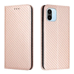 Custodia per telefono in pelle con vibrazione magnetica in fibra di carbonio, For Samsung Galaxy S23 Ultra 5G, For vivo Y16, For vivo Y22s, For Xiaomi Redmi A1
