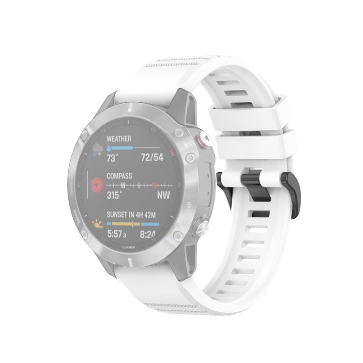 Per cinturino da polso Garmin Fenix 6 22mm a sgancio rapido con cinturino da polso ufficiale, with Plastic Button, with Metal Button