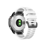Per cinturino da polso Garmin Fenix 6 22mm a sgancio rapido con cinturino da polso ufficiale, with Plastic Button, with Metal Button