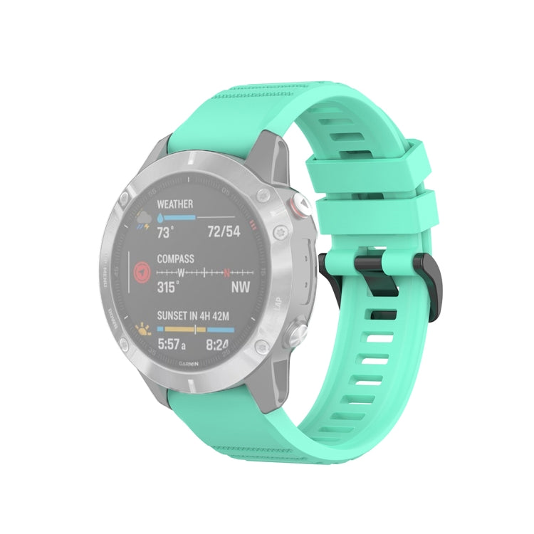 Per cinturino da polso Garmin Fenix 6 22mm a sgancio rapido con cinturino da polso ufficiale, with Plastic Button, with Metal Button