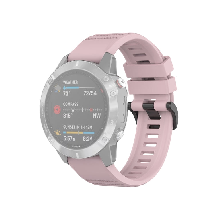 Per cinturino da polso Garmin Fenix 6 22mm a sgancio rapido con cinturino da polso ufficiale, with Plastic Button, with Metal Button