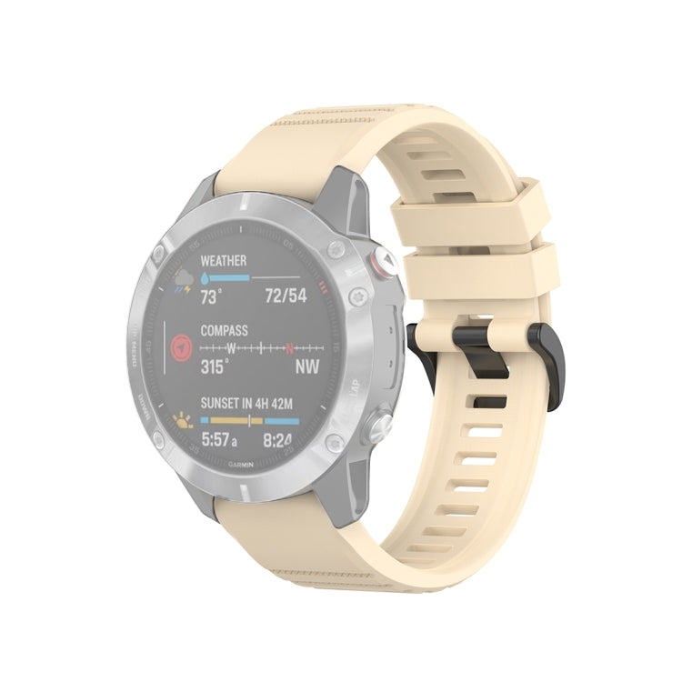 Per cinturino da polso Garmin Fenix 6 22mm a sgancio rapido con cinturino da polso ufficiale, with Plastic Button, with Metal Button