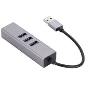 SL-030 Scheda di rete Gigabit Hub di conversione da USB a RJ45+3 USB 3.0 HUB, USB to RJ45 & 3 x USB