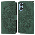 Custodia per cellulare in pelle flip goffrata con mandala, For Samsung Galaxy A14 5G, For Samsung Galaxy A23e, For OPPO A17, For OPPO A57 2022, For OPPO Reno8