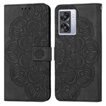 Custodia per cellulare in pelle flip goffrata con mandala, For Samsung Galaxy A14 5G, For Samsung Galaxy A23e, For OPPO A17, For OPPO A57 2022, For OPPO Reno8
