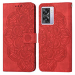 Custodia per cellulare in pelle flip goffrata con mandala, For Samsung Galaxy A14 5G, For Samsung Galaxy A23e, For OPPO A17, For OPPO A57 2022, For OPPO Reno8
