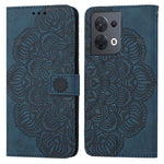 Custodia per cellulare in pelle flip goffrata con mandala, For Samsung Galaxy A14 5G, For Samsung Galaxy A23e, For OPPO A17, For OPPO A57 2022, For OPPO Reno8