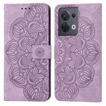 Custodia per cellulare in pelle flip goffrata con mandala, For Samsung Galaxy A14 5G, For Samsung Galaxy A23e, For OPPO A17, For OPPO A57 2022, For OPPO Reno8