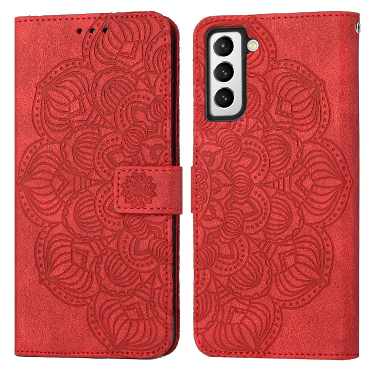 Custodia per cellulare in pelle flip goffrata con mandala, For OPPO Reno8 Pro, For Samsung Galaxy S23 5G, For Samsung Galaxy S23+ 5G, For Samsung Galaxy S23 Ultra 5G