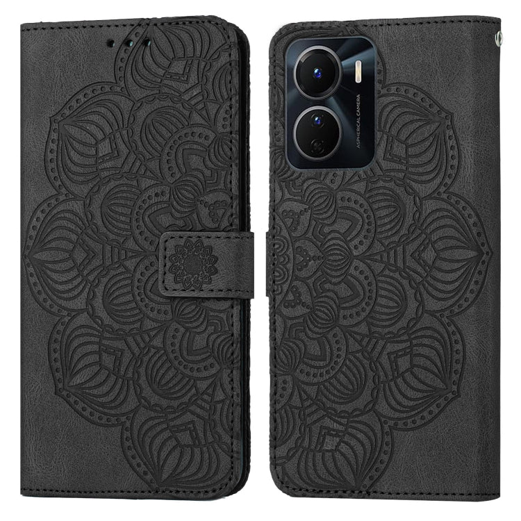 Custodia per cellulare in pelle flip goffrata con mandala, For vivo Y16, For vivo Y22s, For Xiaomi Redmi A1, For Xiaomi 12T / 12T Pro / Redmi K50 Ultra