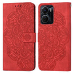 Custodia per cellulare in pelle flip goffrata con mandala, For vivo Y16, For vivo Y22s, For Xiaomi Redmi A1, For Xiaomi 12T / 12T Pro / Redmi K50 Ultra