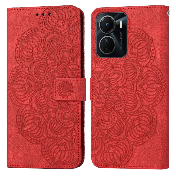 Custodia per cellulare in pelle flip goffrata con mandala, For vivo Y16, For vivo Y22s, For Xiaomi Redmi A1, For Xiaomi 12T / 12T Pro / Redmi K50 Ultra