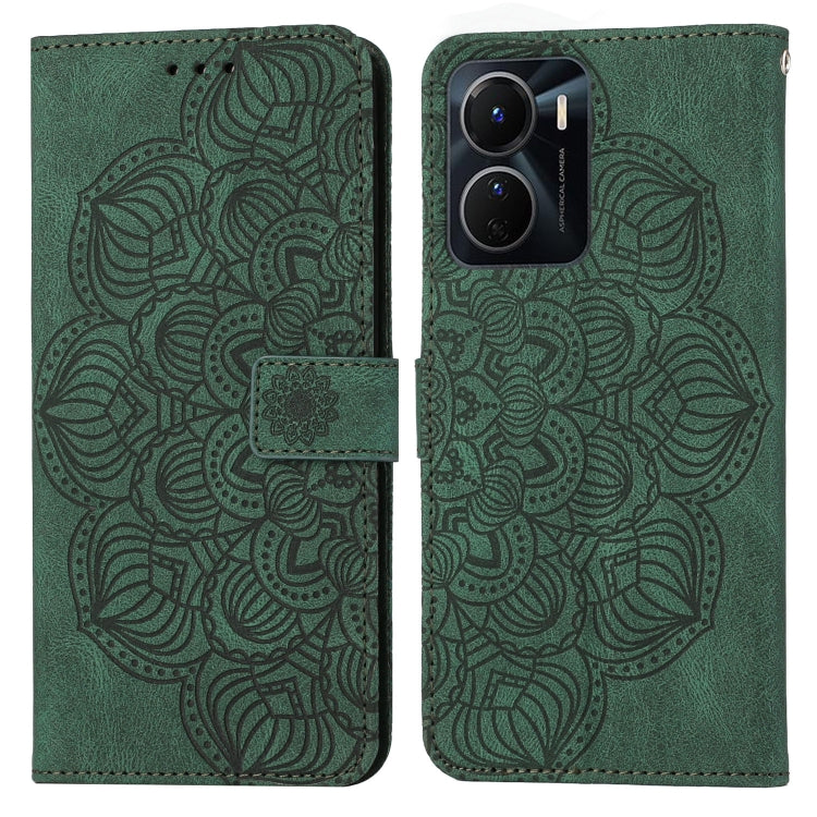 Custodia per cellulare in pelle flip goffrata con mandala, For vivo Y16, For vivo Y22s, For Xiaomi Redmi A1, For Xiaomi 12T / 12T Pro / Redmi K50 Ultra