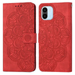 Custodia per cellulare in pelle flip goffrata con mandala, For vivo Y16, For vivo Y22s, For Xiaomi Redmi A1, For Xiaomi 12T / 12T Pro / Redmi K50 Ultra