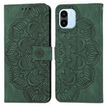 Custodia per cellulare in pelle flip goffrata con mandala, For vivo Y16, For vivo Y22s, For Xiaomi Redmi A1, For Xiaomi 12T / 12T Pro / Redmi K50 Ultra