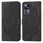 Custodia per cellulare in pelle flip goffrata con mandala, For vivo Y16, For vivo Y22s, For Xiaomi Redmi A1, For Xiaomi 12T / 12T Pro / Redmi K50 Ultra