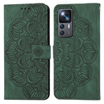 Custodia per cellulare in pelle flip goffrata con mandala, For vivo Y16, For vivo Y22s, For Xiaomi Redmi A1, For Xiaomi 12T / 12T Pro / Redmi K50 Ultra